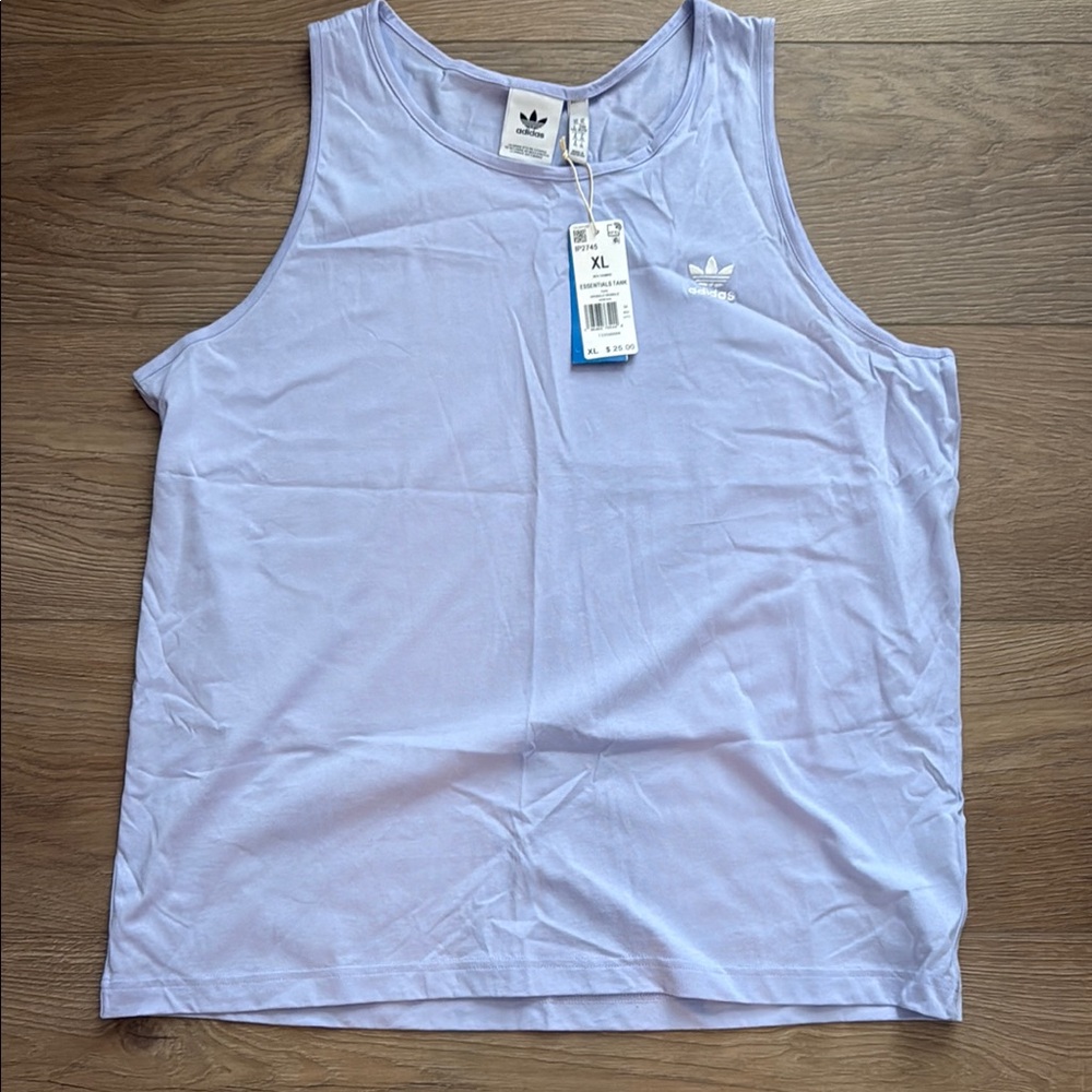 Adidas Lavender Tank Top men’s xl